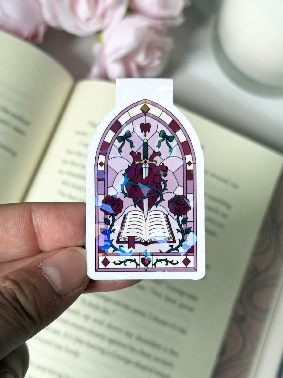 Dark Romance Magnetic Bookmark