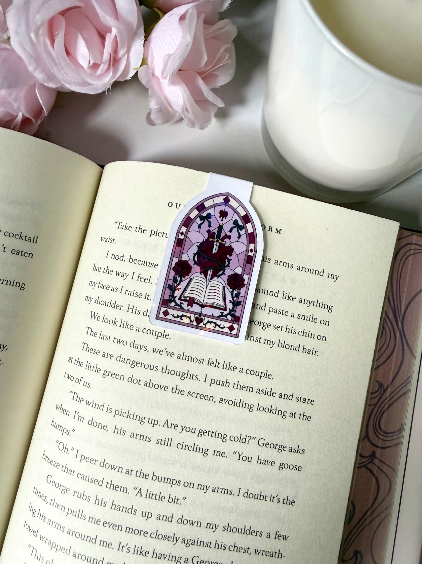 Dark Romance Magnetic Bookmark
