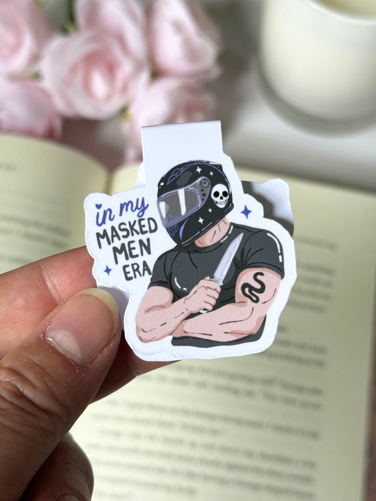 In My Masked Men Era Magnetic Bookmark